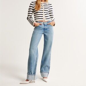 Abercrombie Low Rise Baggy Jean